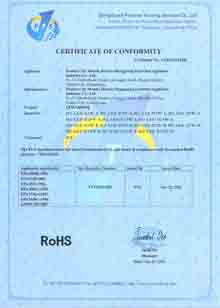 LED天花燈ROHS認證