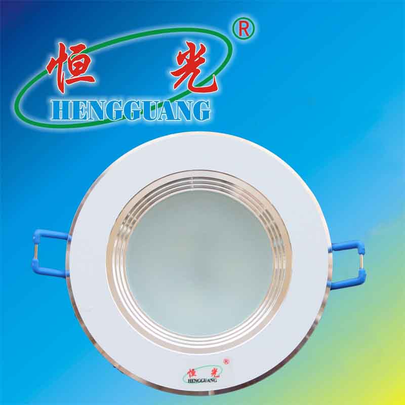 恒光LED天花燈B型(筒燈)3W單頭-{dede:global.cfg_keywords/},22年專注照明行業